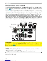 Preview for 21 page of Hitachi CP-X2011N Operating Manual