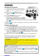 Preview for 26 page of Hitachi CP-X2011N Operating Manual