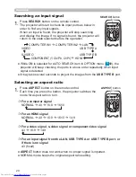 Preview for 29 page of Hitachi CP-X2011N Operating Manual