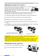 Preview for 30 page of Hitachi CP-X2011N Operating Manual