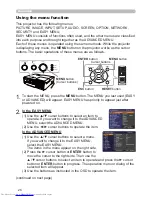 Предварительный просмотр 35 страницы Hitachi CP-X2011N Operating Manual