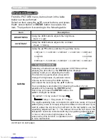 Предварительный просмотр 39 страницы Hitachi CP-X2011N Operating Manual