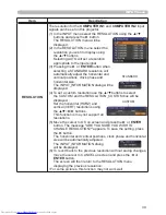 Предварительный просмотр 48 страницы Hitachi CP-X2011N Operating Manual