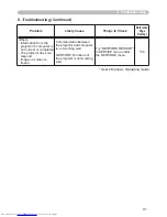 Предварительный просмотр 200 страницы Hitachi CP-X2011N Operating Manual