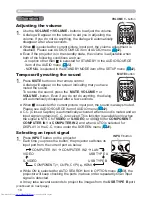 Предварительный просмотр 18 страницы Hitachi CP-X2011N User Manual