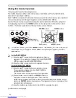 Предварительный просмотр 26 страницы Hitachi CP-X2011N User Manual