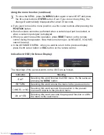 Предварительный просмотр 27 страницы Hitachi CP-X2011N User Manual