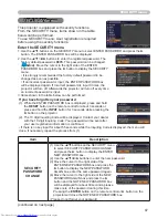 Предварительный просмотр 67 страницы Hitachi CP-X2011N User Manual