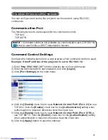 Preview for 31 page of Hitachi CP-X205 Network Manual