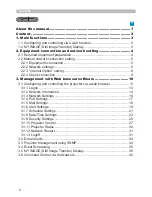 Preview for 2 page of Hitachi CP X206 - XGA LCD Projector Network Manual