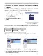 Предварительный просмотр 13 страницы Hitachi CP X206 - XGA LCD Projector Network Manual