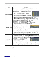 Preview for 41 page of Hitachi CP-X206 User'S Manual And Operating Manual