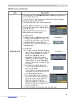 Preview for 42 page of Hitachi CP-X206 User'S Manual And Operating Manual