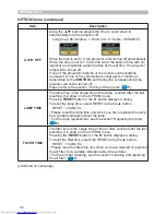 Preview for 51 page of Hitachi CP-X206 User'S Manual And Operating Manual