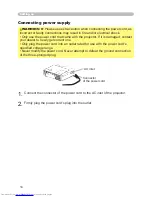 Preview for 14 page of Hitachi CP-X250 series User Manual