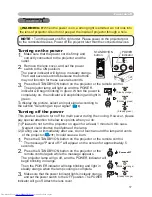 Preview for 17 page of Hitachi CP-X250 series User Manual