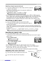 Preview for 19 page of Hitachi CP-X250 series User Manual