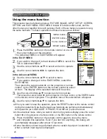 Preview for 24 page of Hitachi CP-X250 series User Manual