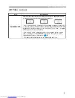 Preview for 33 page of Hitachi CP-X250 series User Manual