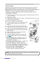 Preview for 41 page of Hitachi CP-X250 series User Manual