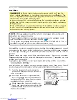 Preview for 42 page of Hitachi CP-X250 series User Manual