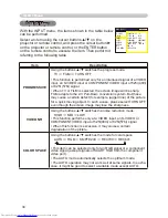 Preview for 34 page of Hitachi CP-X251 series Operating Manual