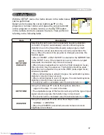 Preview for 37 page of Hitachi CP-X251 series Operating Manual