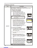 Preview for 46 page of Hitachi CP-X251 series Operating Manual