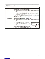 Preview for 51 page of Hitachi CP-X251 series Operating Manual