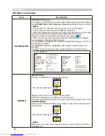 Preview for 56 page of Hitachi CP-X251 series Operating Manual