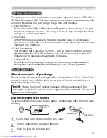 Preview for 3 page of Hitachi CP-X251 series User Manual – Operating Manual