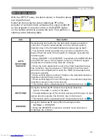 Preview for 35 page of Hitachi CP-X251 series User Manual – Operating Manual