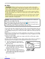 Preview for 52 page of Hitachi CP-X251 series User Manual – Operating Manual