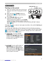 Preview for 21 page of Hitachi CP-X2530WN User Manual