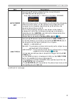 Preview for 57 page of Hitachi CP-X2530WN User Manual