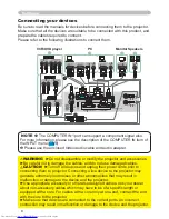 Preview for 17 page of Hitachi CP-X254 and User'S Manual And Operating Manual