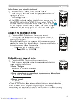 Preview for 24 page of Hitachi CP-X254 and User'S Manual And Operating Manual