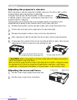 Preview for 25 page of Hitachi CP-X254 and User'S Manual And Operating Manual