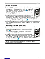 Preview for 28 page of Hitachi CP-X254 and User'S Manual And Operating Manual