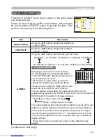 Preview for 32 page of Hitachi CP-X254 and User'S Manual And Operating Manual