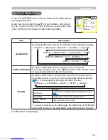 Preview for 42 page of Hitachi CP-X254 and User'S Manual And Operating Manual