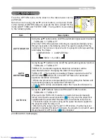 Preview for 46 page of Hitachi CP-X254 and User'S Manual And Operating Manual