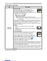 Preview for 49 page of Hitachi CP-X254 and User'S Manual And Operating Manual