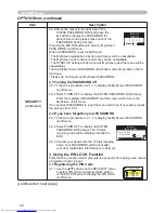 Preview for 53 page of Hitachi CP-X254 and User'S Manual And Operating Manual