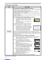 Preview for 55 page of Hitachi CP-X254 and User'S Manual And Operating Manual