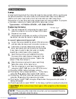 Preview for 57 page of Hitachi CP-X254 and User'S Manual And Operating Manual