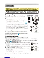 Preview for 17 page of Hitachi CP-X256 User'S Manual And Operating Manual