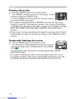 Preview for 22 page of Hitachi CP-X256 User'S Manual And Operating Manual