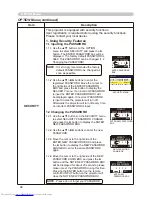 Preview for 44 page of Hitachi CP-X256 User'S Manual And Operating Manual