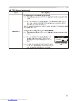 Preview for 49 page of Hitachi CP-X256 User'S Manual And Operating Manual